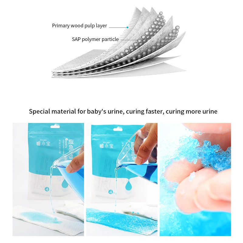 8 шт. 700 мл Портативный для мочи мешок одноразовый гигиенический мужчин и женщин