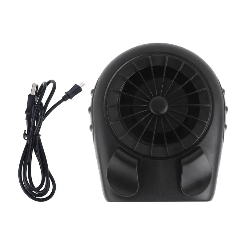 

Portable Handsfree Cooling Fan Mini Clip Waist Fan USB Rechargeable Air Cooler