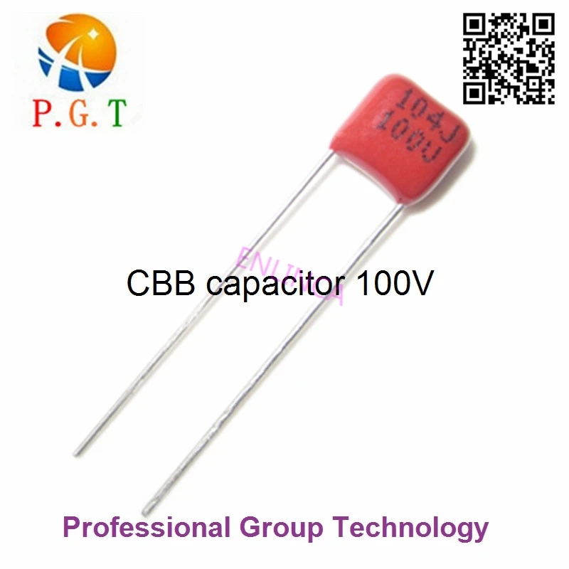 

10pcs 100v 18NF 183J 100NF 0.1UF 104J 150NF 0.15UF 154J 220NF 0.22UF 224J P5MM 5MM pitch DIP CBB Polypropylene film capacitor