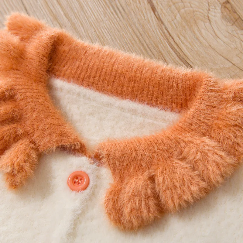 Платье для девочек из 2 предметов осенне-зимнее платье принцессы Повседневная