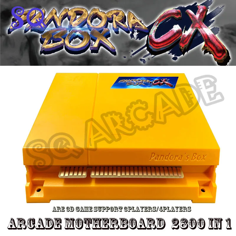 Новая аркадная доска Pandora Box CX 2800 в 1 с поддержкой crt CGA HDMI VGA | Спорт и развлечения