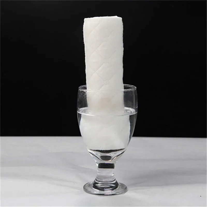 10 шт./лот Детские Моющиеся Многоразовые 3 х слойная ткань пеленки вставки супер