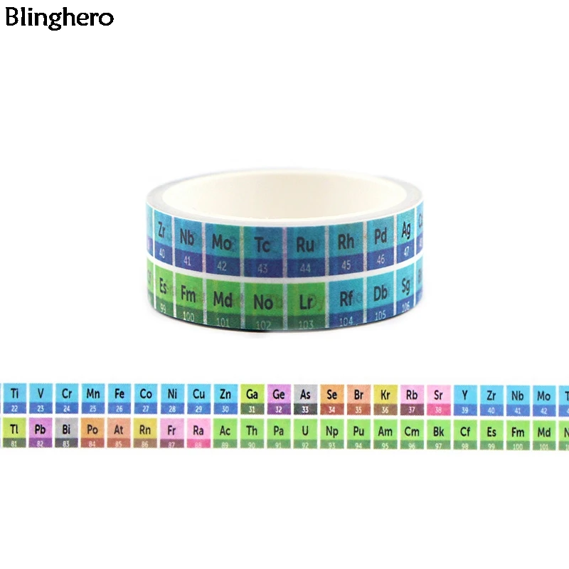 Blinghero 15 мм X 5 м сменная настольная васи лента стильная маскирующая крутая клейкая