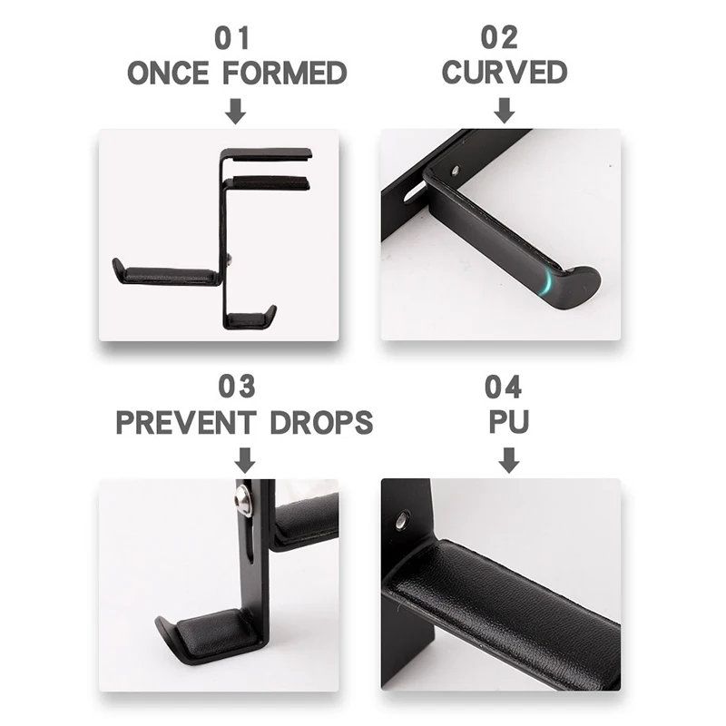 Высококачественный Универсальный держатель для наушников из сплава кронштейн