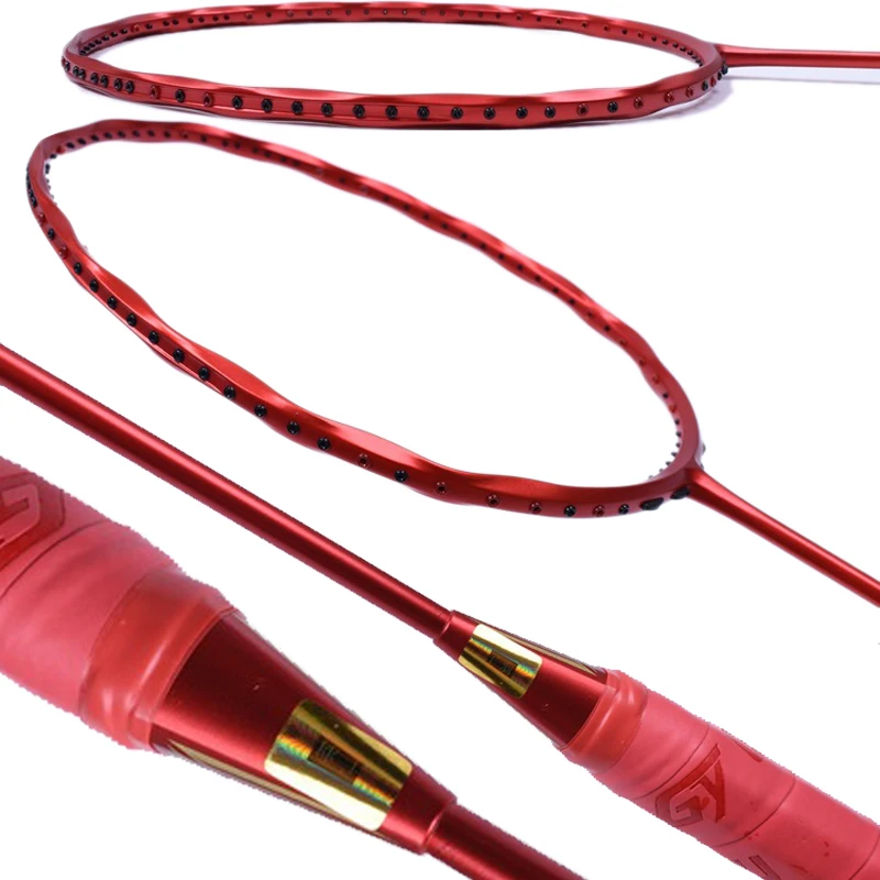 Ракетка для бадминтона 5U быстрая атакующая ракетка с низким сопротивлением