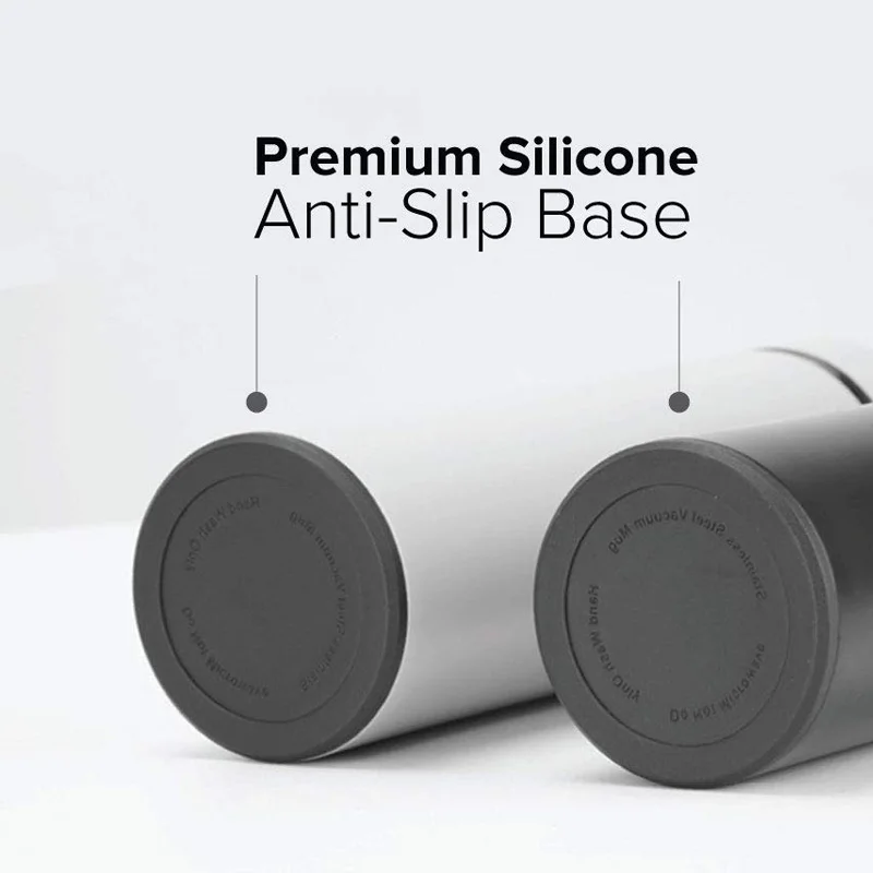 500 мл Термос Вакуумная чашка температурный дисплей путешествия изолированный