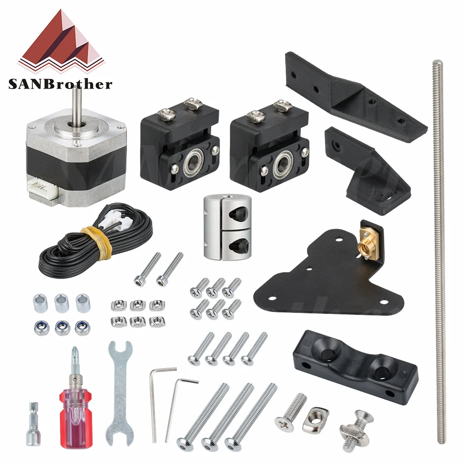 

Комплекты для обновления винтов с двумя осями Z для 3D-принтера Ender3 Ender3S CR10S CR10