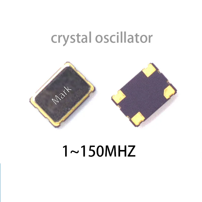 10pcs Chip Active Crystal Vibrating Clock OSC 5070 5*7 1M 1MHZ 1.000MHZ  Resonator