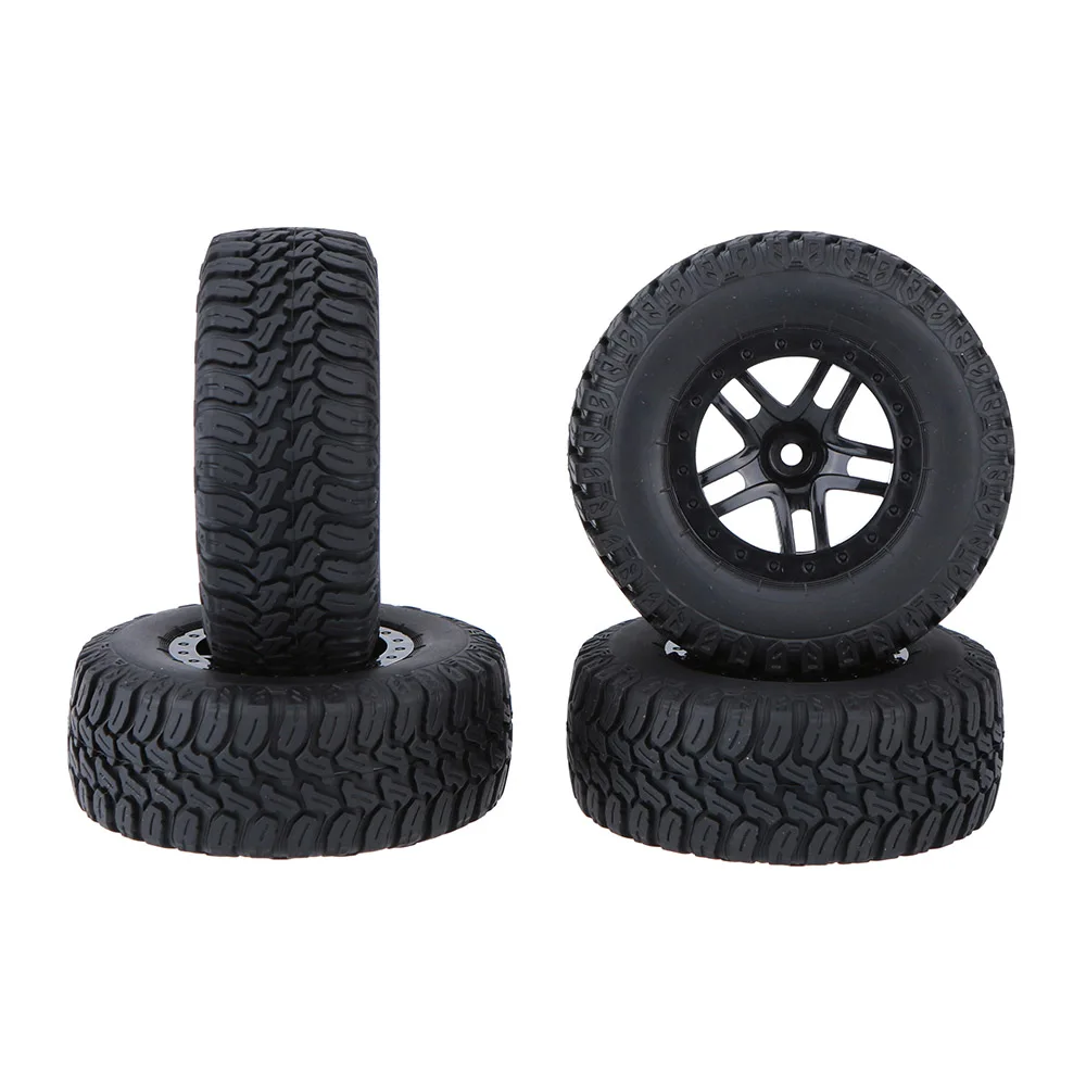 4 шт./компл. 1/10 шины для коротких грузовиков Traxxas HSP Tamiya HPI Kyosho радиоуправляемая