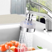 360 degree rotation faucet stainless steel stream sprayer connector splash proof filter tap kitchen sink household accessories