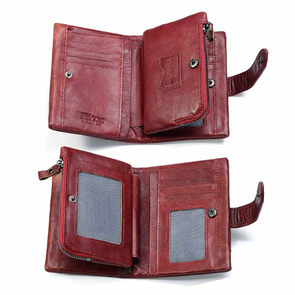 Женские кошельки из 2022 натуральной кожи короткий Роскошный кошелек для монет