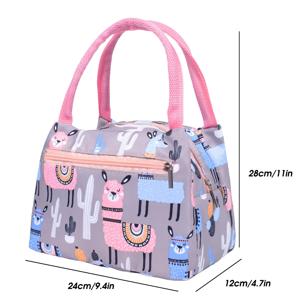 Термальность сумка для обеда Для женщин Еда свежий ланча напиток пикника