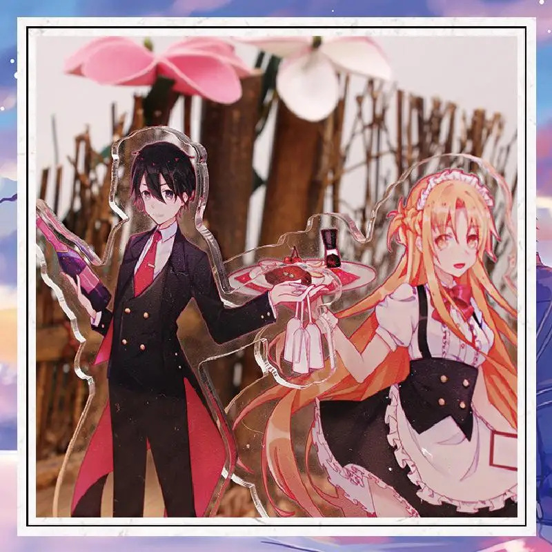 

Sword Art Online Paimon Anime Game Brand Acrylic Anime Ornaments Sword Evil Crown Empty Comic Exhibition Boxed Toy Decoration