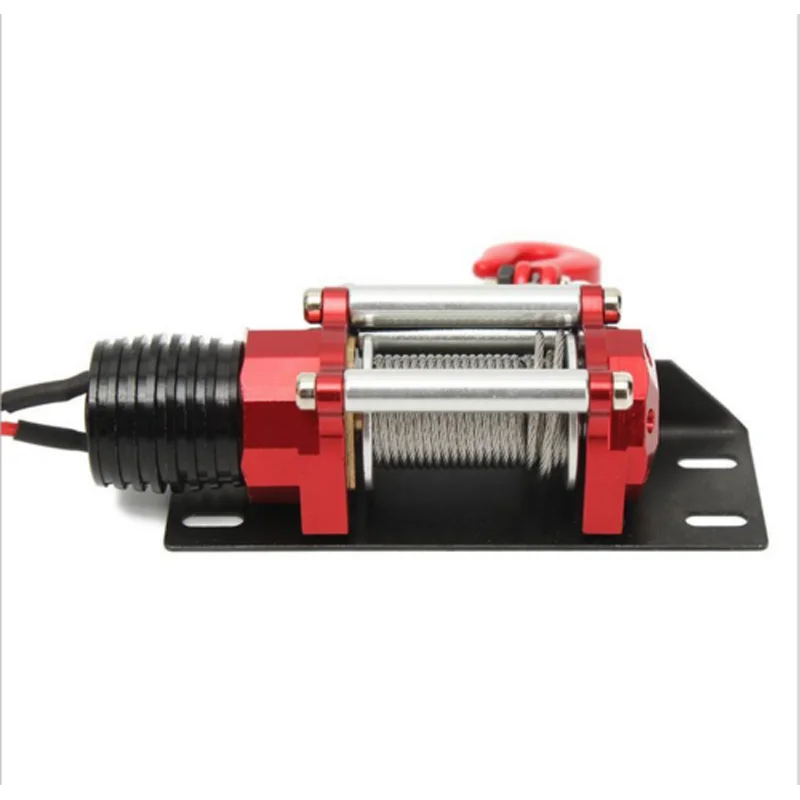 

1/10 RC Car Metal Wired Winch For Axial SCX10 Traxxas RC4WD TRX4 Crawler Pars