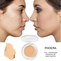phoera pressed powder whitening concealer foundation oil control matte blush rouge powder cake face contouring makeup cosmetics