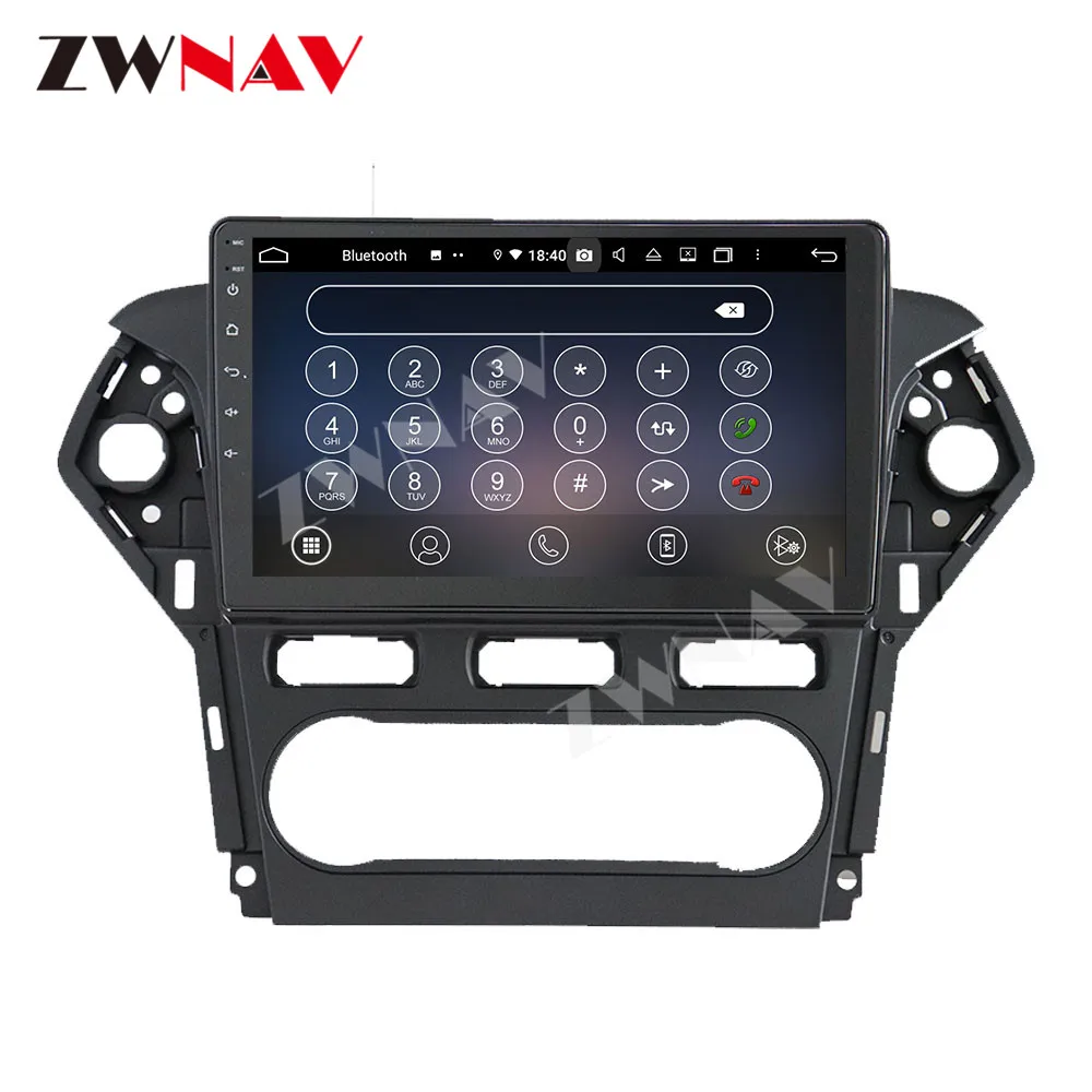 

128GB Carplay Android 10.0 screen Car DVD Player for Ford Mondeo 2007 2008 2009 2010 GPS Navi Auto Audio Radio Stereo Head unit