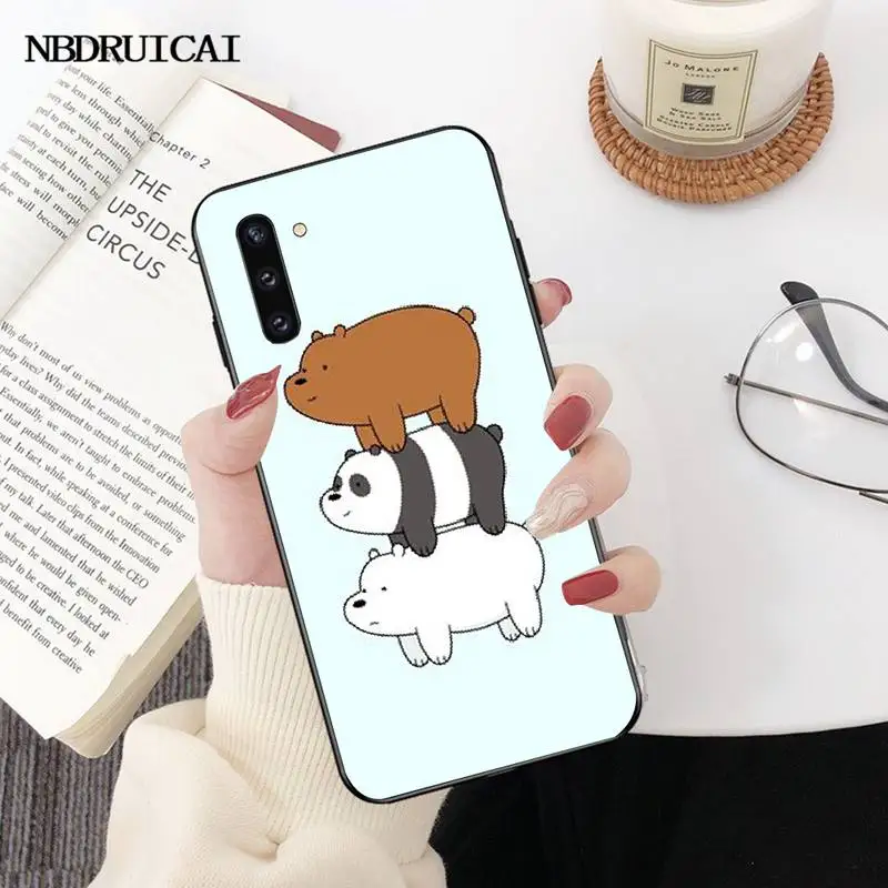 Чехол для телефона PENGHUWAN с изображением панды Samsung Note 3 4 5 7 8 9 10 pro M10 20 30|Бамперы| |