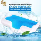 Гелевая подушка с эффектом памяти, летняя ортопедическая мягкая подушка для сна против мороженого и храпа, домашнее постельное белье