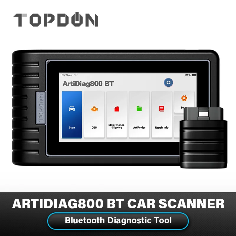 Автомобильный сканер TOPDON ArtiDiag800 BT инструменты для автосканирования AD800BT все