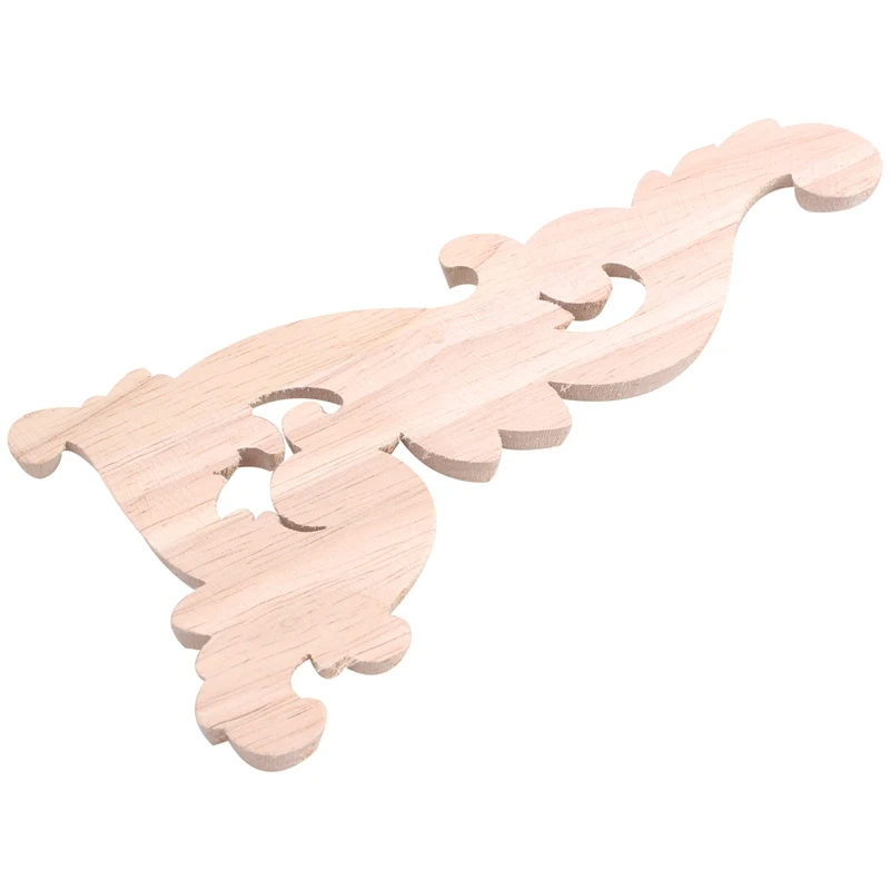 2 шт. деревянные резная угловая наклейка на дверь 15*8*0 8 см|Статуэтки и миниатюры| |