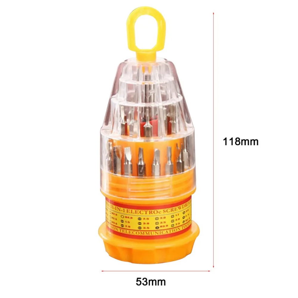 Набор отверток 31 в 1 с магнитом из сверхпрочной стали набор для ремонта DIY