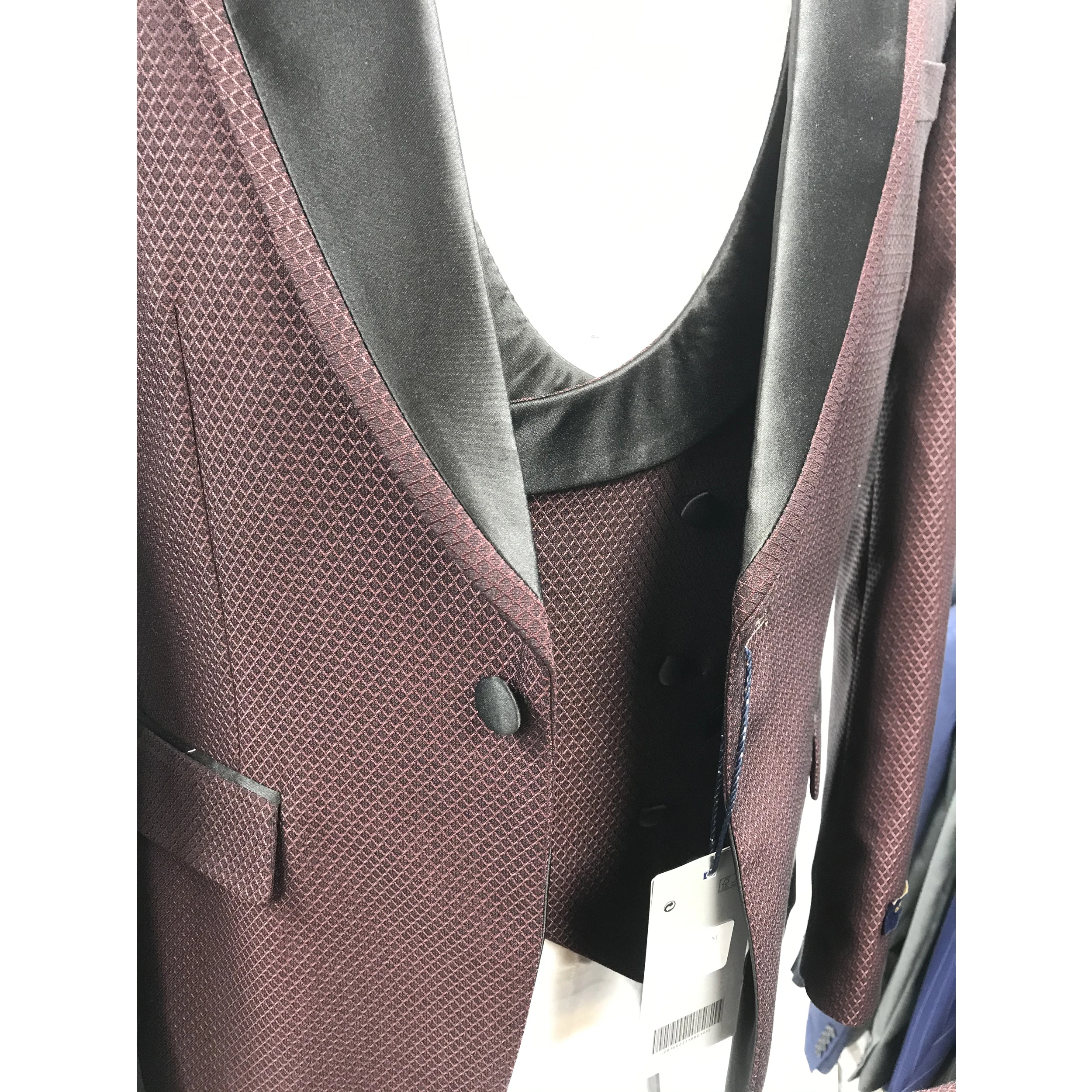 GIORGIOSANTINI Для мужчин s Нарядные Костюмы для свадьбы 2019 итальянский дизайн