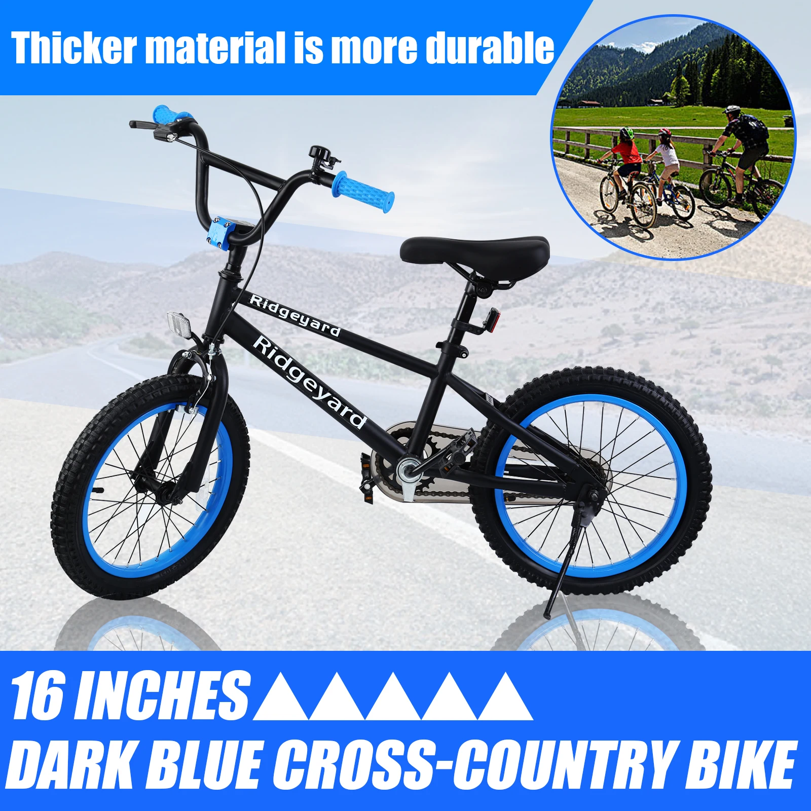 

Ridgeyard Kids FreeStyle Bike 16 Inch Wheel Girls Boys Mountain Bicycle BMX Beginner MTB Performance Bicicleta For Children Gift