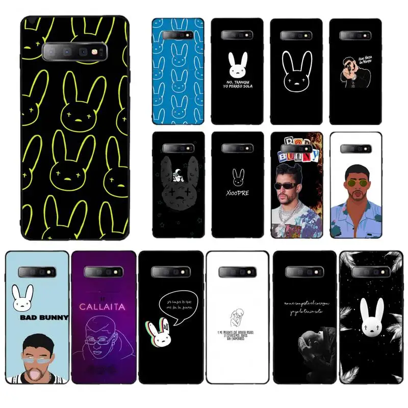 

MaiYaCa Bad Bunny Phone Case for Samsung S10 21 20 9 8 plus lite S20 UlTRA 7edge