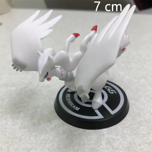 7cm Большой размер X Y Hydreigon Entei Genesect Raichu pika аниме экшн& toyp Покемон Фигурки Коллекция Модель игрушки подвижная база - Цвет: 7cm