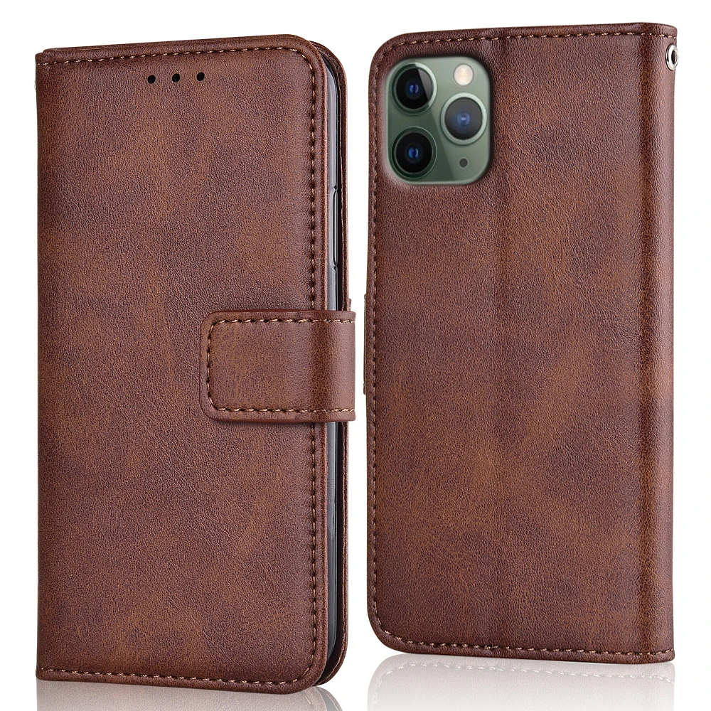 Роскошный кожаный чехол бумажник с откидной крышкой для iPhone 11 Pro XS Max XR X 7 8 6 6s Plus