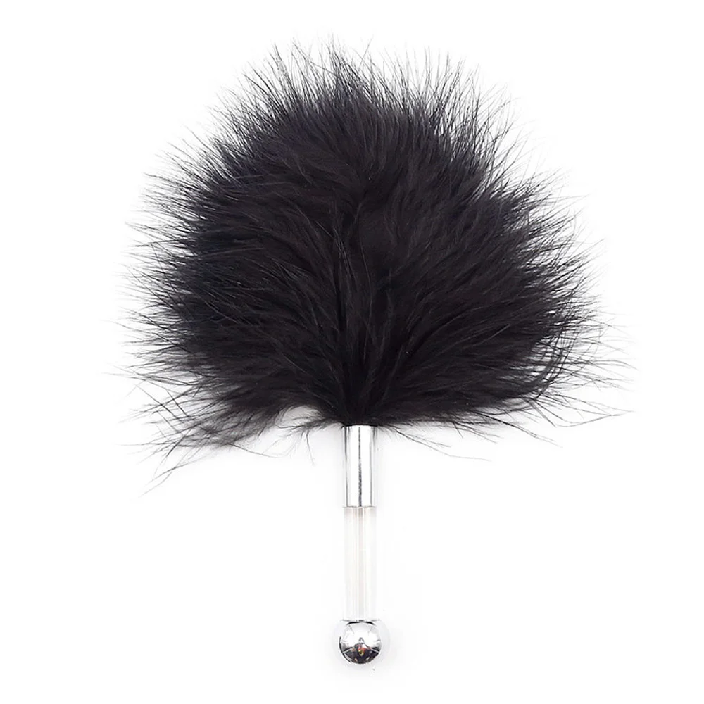 Анальная пробка с кроличьим хвостом сексуальные игрушки перьями для женщин