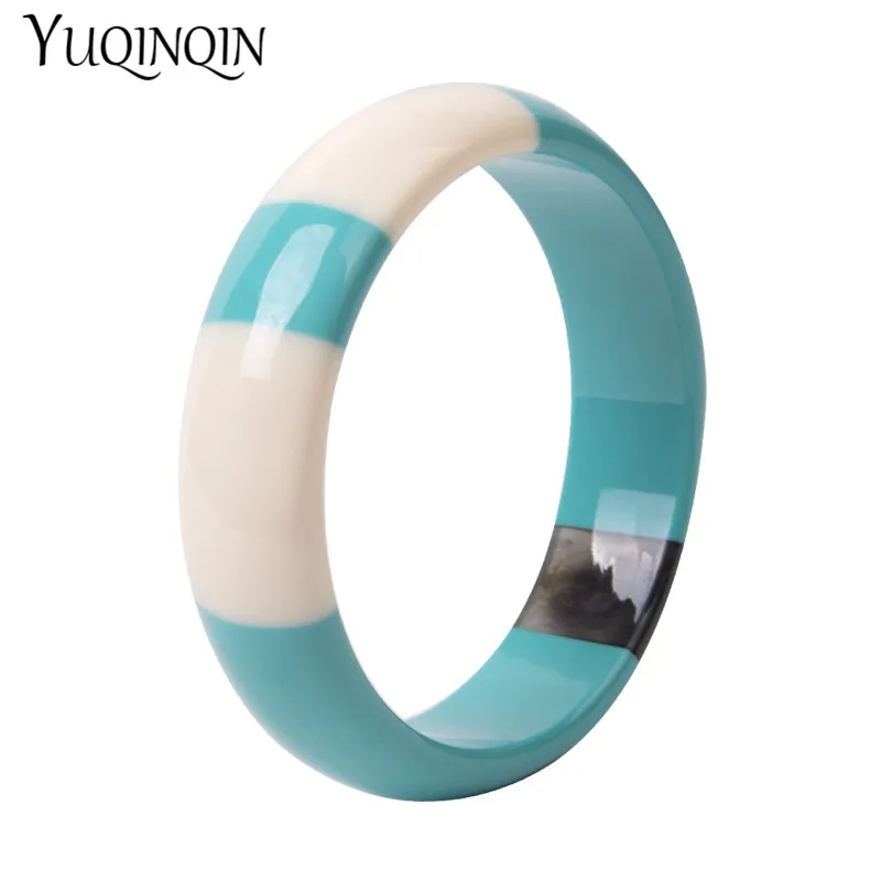 Женский акриловый Индийский браслет на руку Модный свадебный из красной смолы с