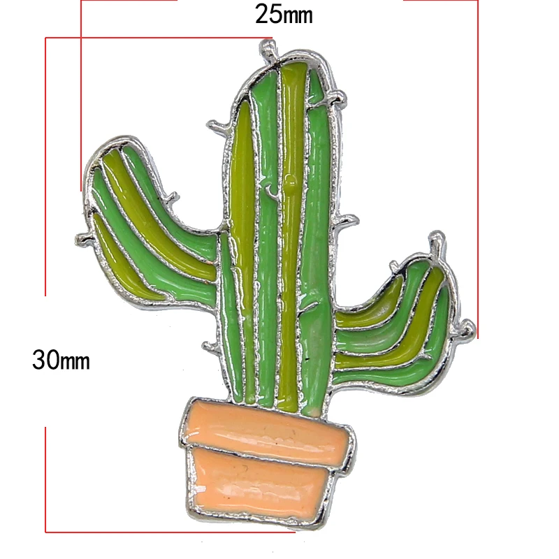 wholesale Lovely Badge Plant Potted Collar Shoe Lips Enamel Brooch Coconut Tree Cactus Leaves Decorative Clothing Cartoon Pins B | Украшения