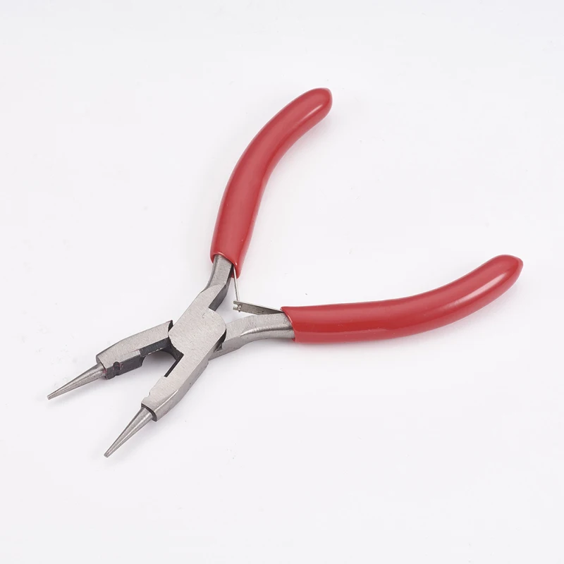 Round Nose Pliers Мини ювелирный набор Клещи DIY ювелирные инструменты и оборудование для изготовления ювелирных изделий из углеродистой стали DeepPink, 70~ 80x40~ 52x6~ 9mm - Цвет: Round Nose Pliers