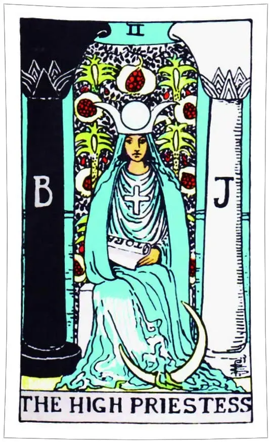 

Vintage Style Colored Tarot Devination Theme Wall Art Tapestry