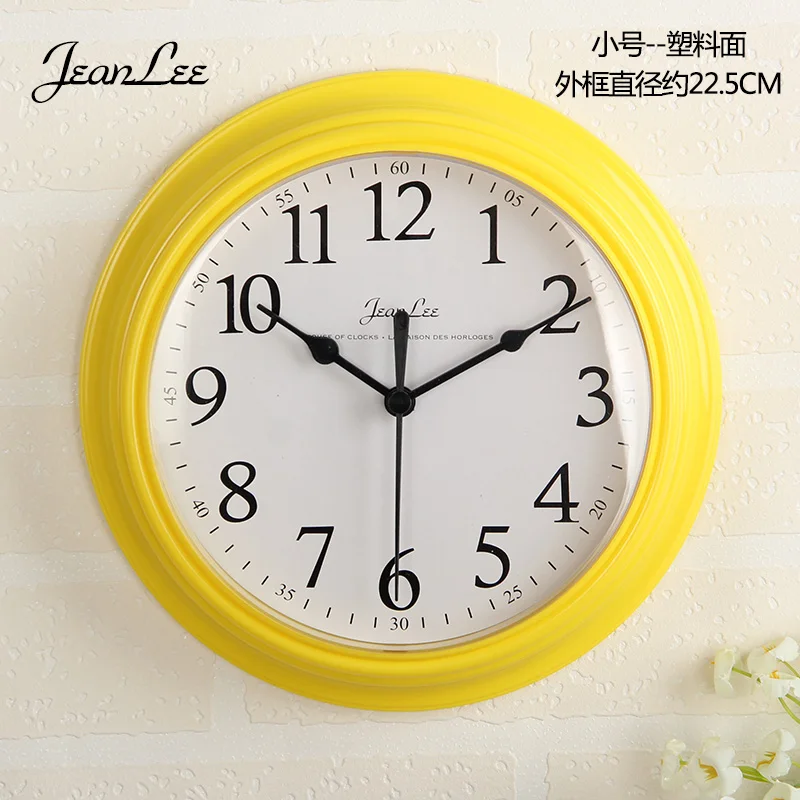 Настенные часы для кухни современный дизайн красные маленькие настенные детской