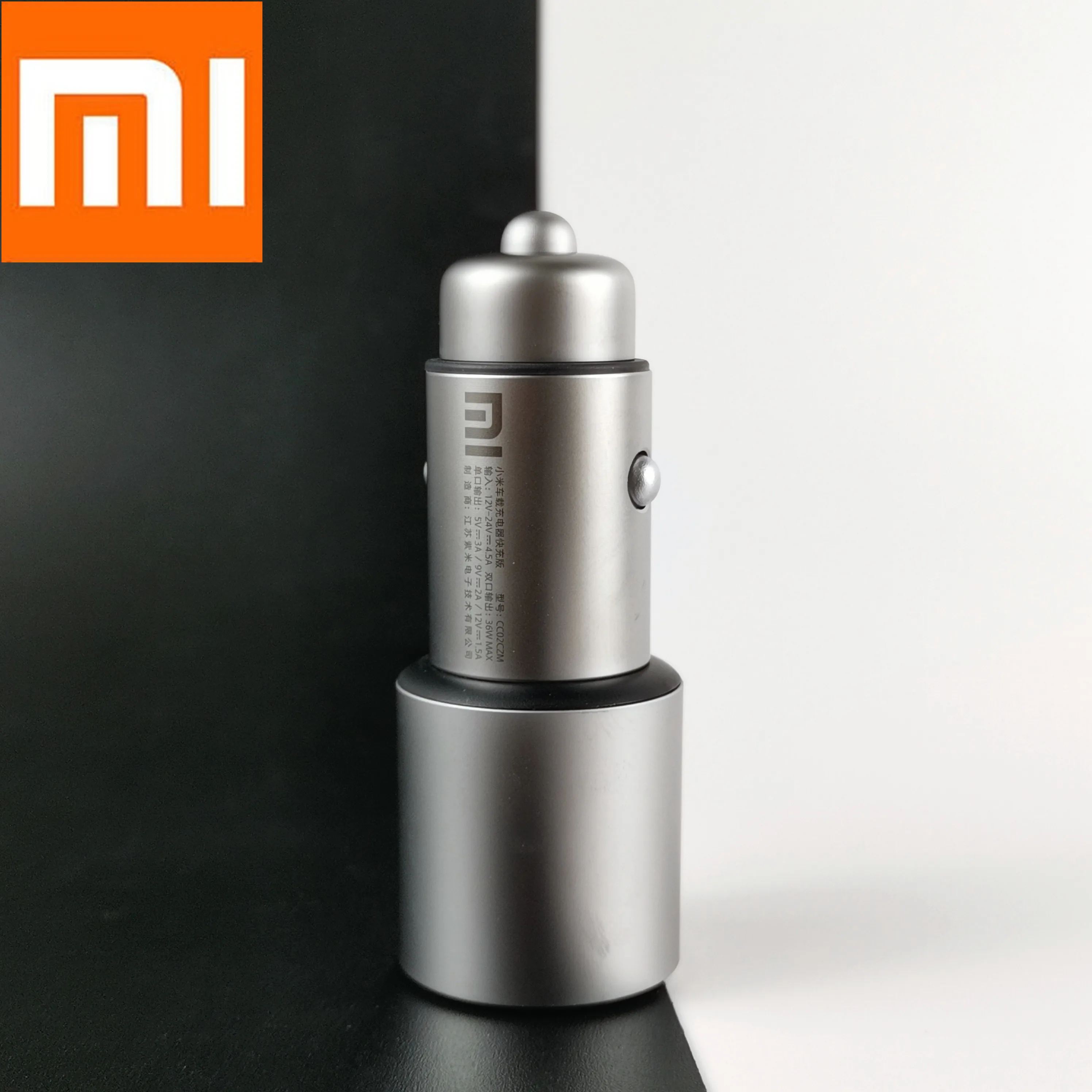 Автомобильное зарядное устройство Xiaomi QC 3 0 оригинальное 18 Вт с двумя USB-портами