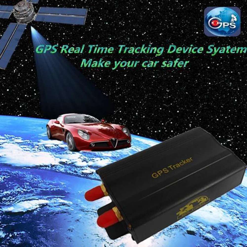 TK103B GPS трекер автомобильный отключает масло в реальном времени отслеживание