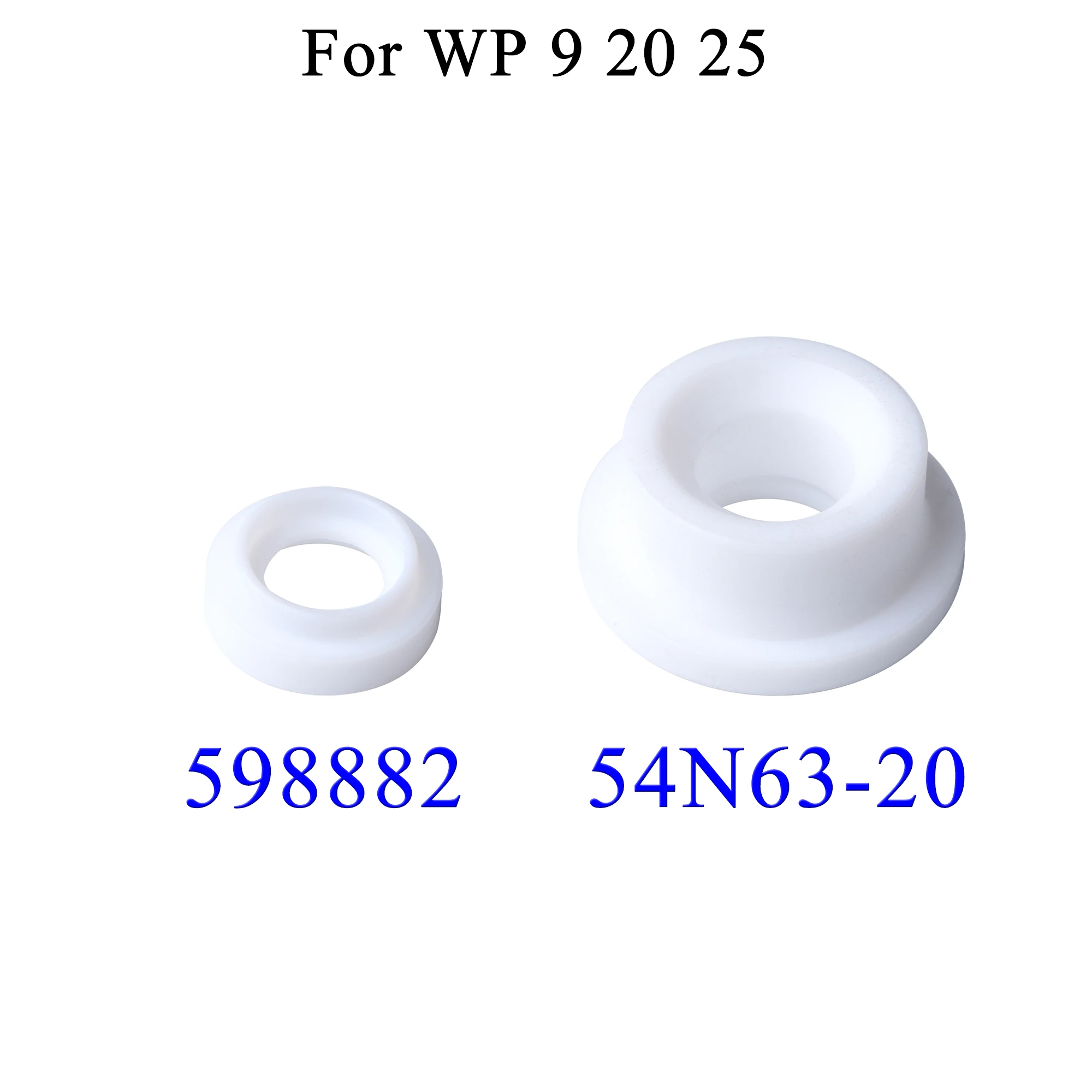 Набор изоляционных прокладок 18-7 18CG 18CGG 18CG-20 54N01 598882 54N63 54N63-20 для сварофонарь TIG