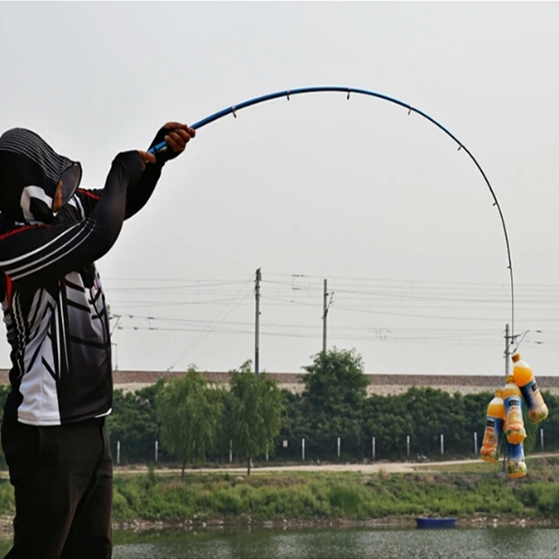 New 2 Color Mini Super Hard Fishing Rod 1m-2.3m Ice River and Lakes Tool | Спорт и развлечения