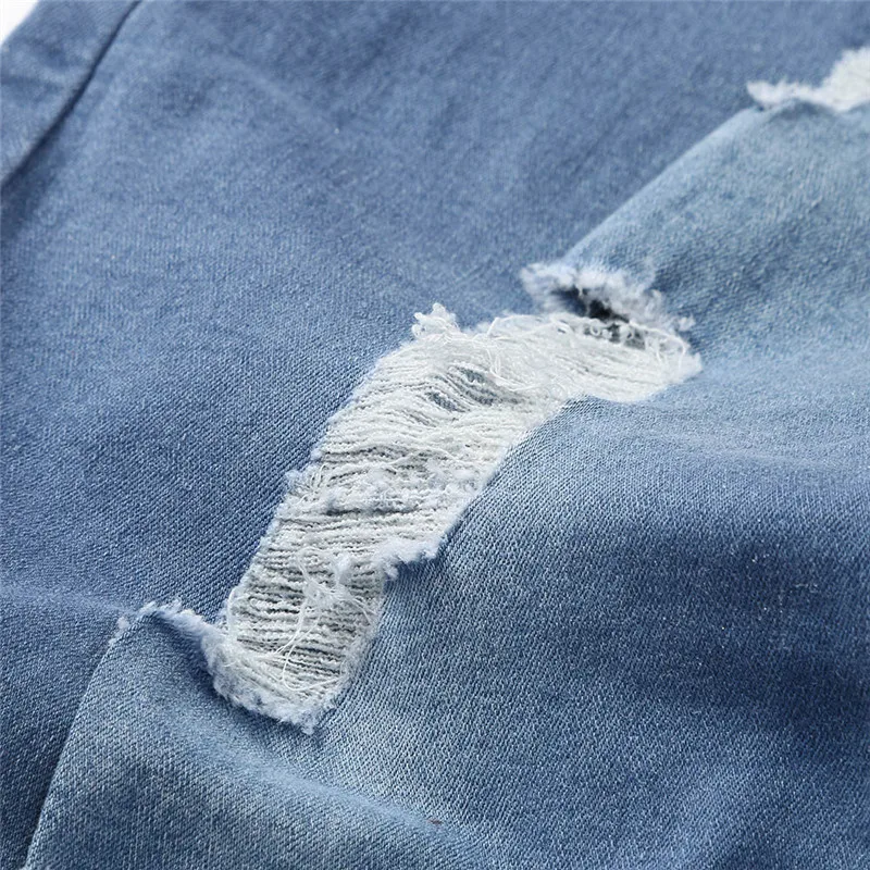 Мужские джинсы в стиле хип хоп синие серые рваные скинни винтажном уличная