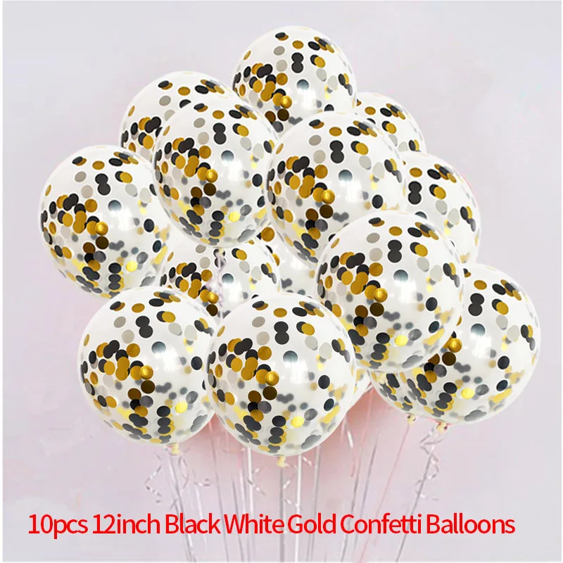 10 шт. воздушный шар &quotКонфетти&quot украшения на день рождения для взрослых детей