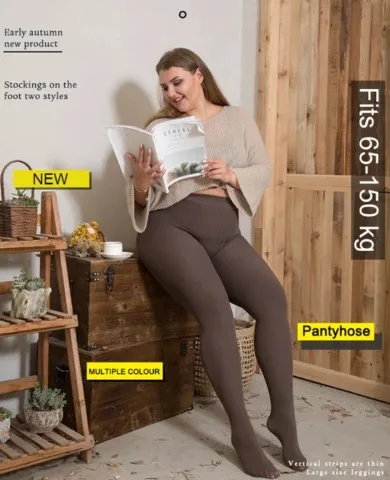 Эластичные Мягкие непрозрачные колготки зимние толстые женские