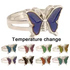 Элегантный кристалл бабочка кольца для женщин в Корейском стиле Простые стразы кольцо в стиле Casual указательный палец кольцо на палец для женщин аксессуары