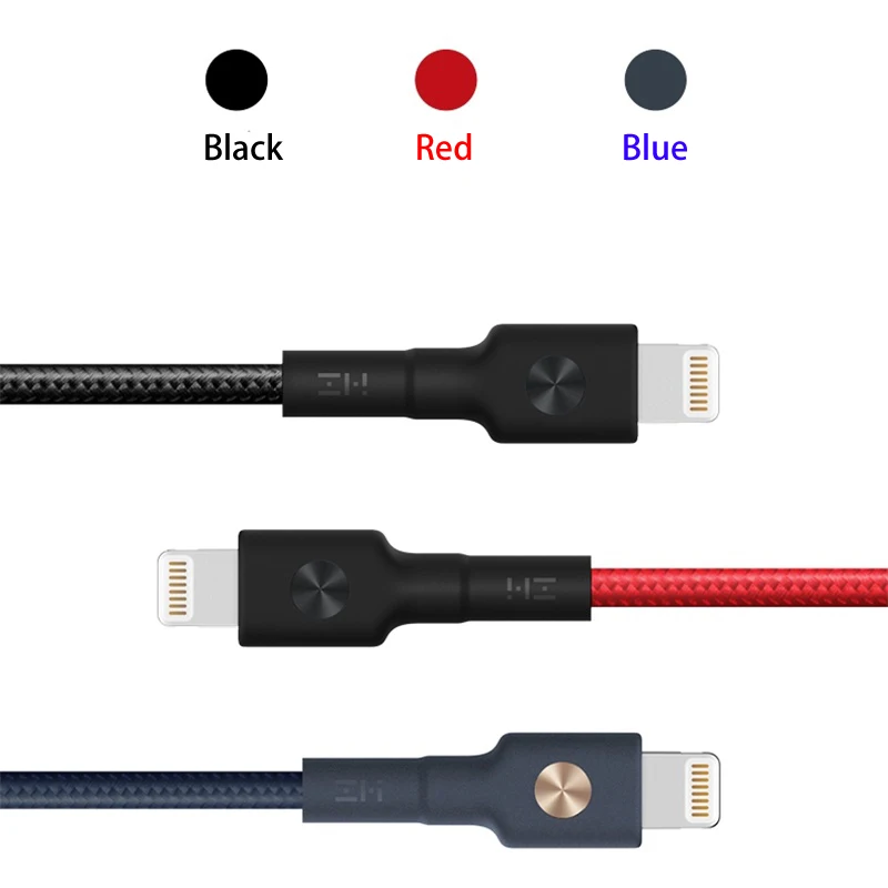 xiaomi zmi usb type c кабель короткий 0,3 м 1 м 2 м быстрое зарядное устройство PD для usb c к lightning Кабель Быстрая зарядка данных Android3A
