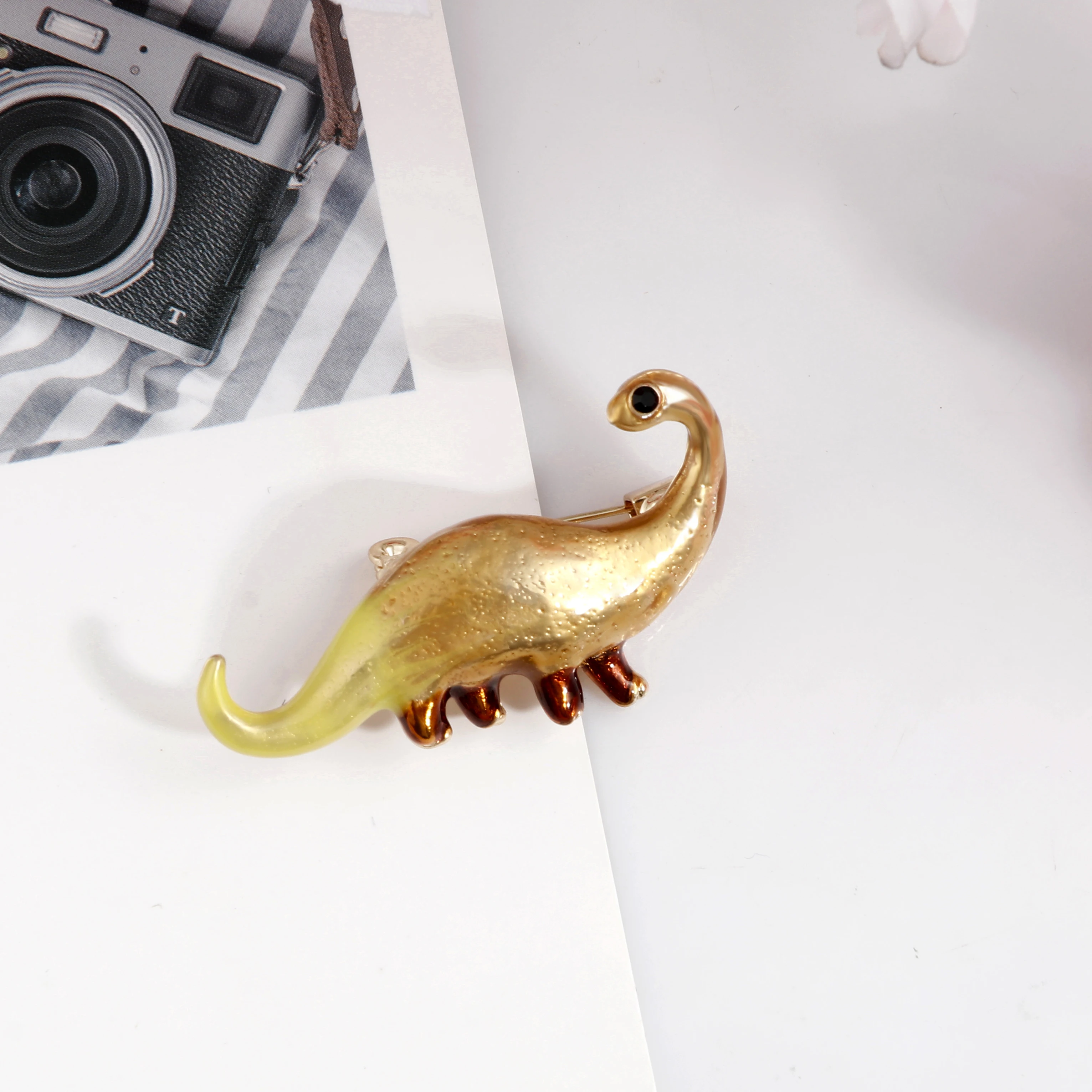 3 шт./лот модные эмалевые броши в виде динозавра с животными 2019 Женская Мужская