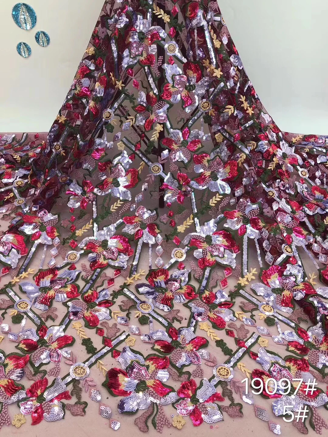 

Самая последняя Тюлевое кружево с пайетками ткань 2021 высокого качества, комплект одинаковых свадебных качественных во французском стиле нигерийское кружево ткань Свадебные материал D3746