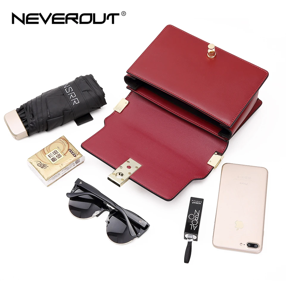 Женская сумка-Кроссбоди NEVEROUT Классическая Повседневная сумка из спилка 2019 |