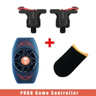 Игровой контроллер для PUBG, пластиковый ABS джойстик для смартфонов, триггер для стрельбы, L1 R1, кнопка для Android и Ios
