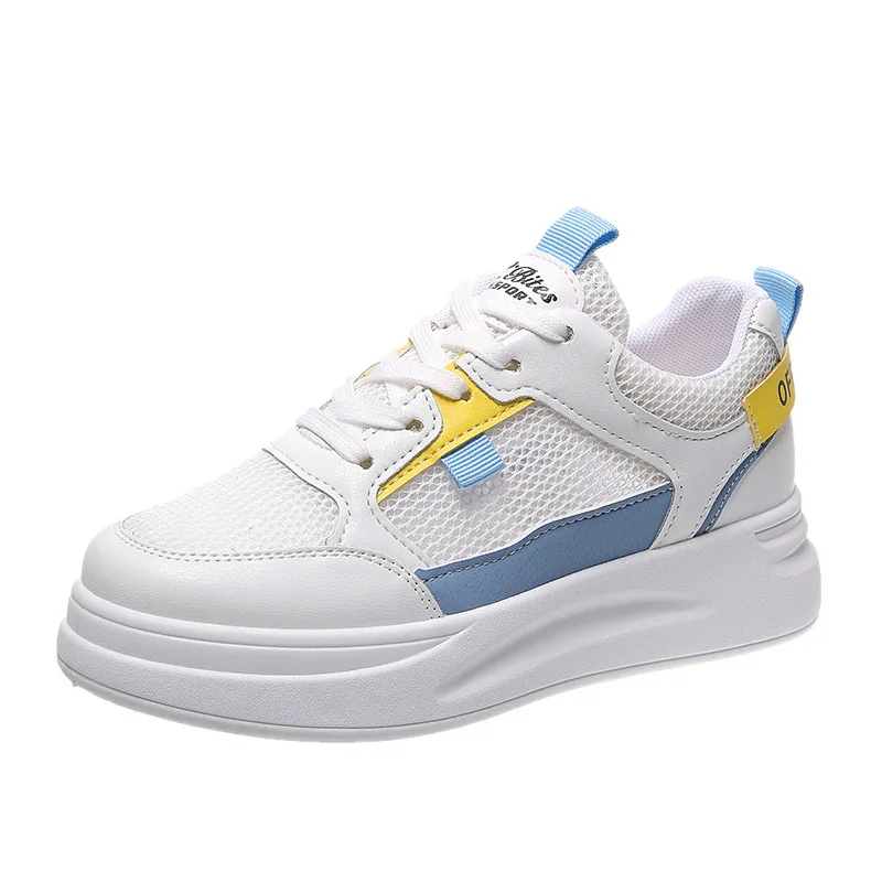 

Mesh surface shoes women's breathable mesh white shoes women's 2021 new skateboard shoes student Korean style sneakers shoes